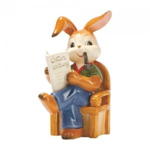 Goebel Hasenfamilie Onkel ist der Lustig
