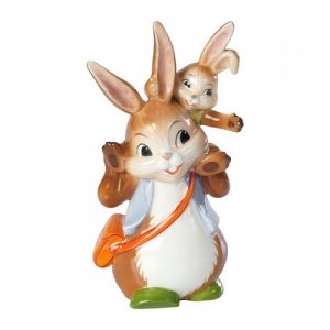 Goebel Hasenfamilie Papa ist der Größte 