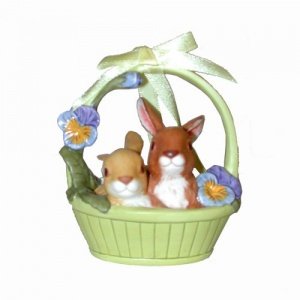 Goebel Hasenfiguren Jahreshase 2009 Häng