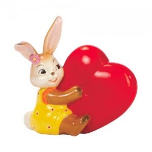 Goebel Liebe Hasenmädchen "Hab dich lieb