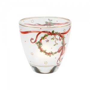Goebel Weihnachtsgeschirr Windlicht Glas