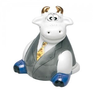 Goebel Wilde Tiere Kuh-sine im Anzug Sal