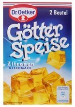 Götterspeise Zitrone für 500ml