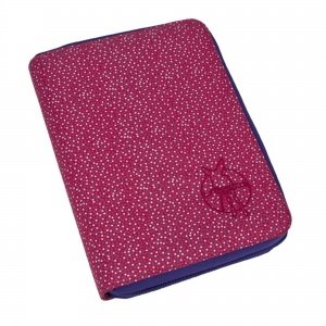 Gold Label Document Pouch red