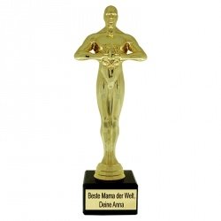 Gold Trophäe Siegerstatue