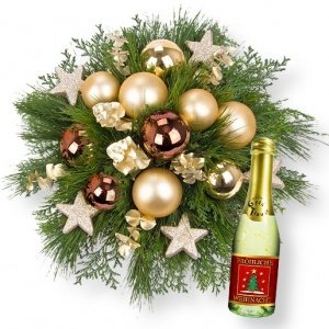 Goldene Zeiten und Xmas-Goldtraum-Piccol