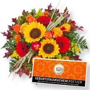 Goldener Herbst und Geburtstagskucheners