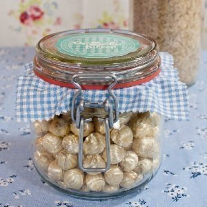 Goldnüsse Bonbonglas