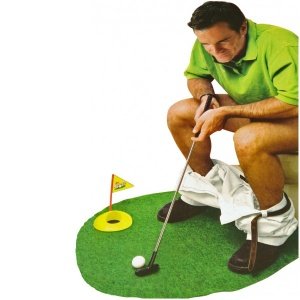 Golf-Set für das ´´Stille Örtchen´´