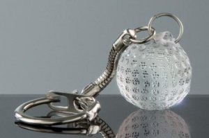 Golfball Schlüsselanhänger