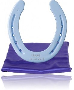 Good Luck Hufeisen mit eingraviertem Nam