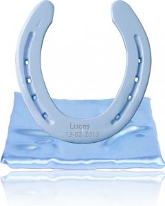 Good Luck Hufeisen mit eingraviertem Nam