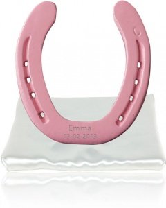 Good Luck Hufeisen mit eingraviertem Nam