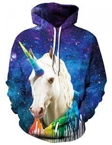3D Einhorn Pullover