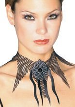 Gothic Halsband Vampirin schwarz