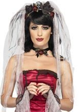 Gothic Horror Braut Verkleidungs-Set