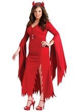 Gothic Teufel Halloween Damen Kostüm XL 