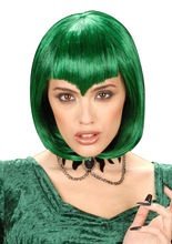 Gothic Vampir Perücke, grün