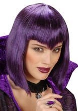 Gothic Vampir Perücke, lila