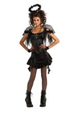 Gothic gefallener schwarzer Engel Hallow