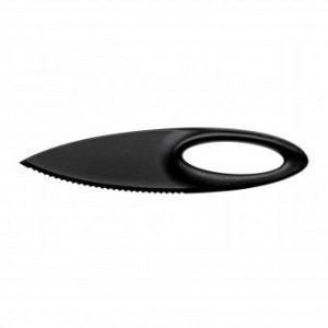 Gourmetmesser Sahsa M solid schwarz