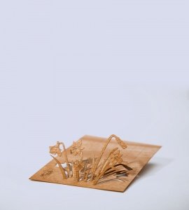 GRUSSKARTE OSTERGLOCKEN 3D