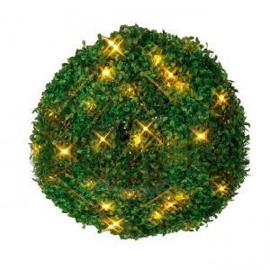 Gr.-LED-Buchsbaumkugel 50 LEDs