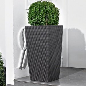 Gr Pflanztopf Cubico Cottage graphit, in