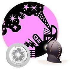 Graphikscheibe Spaced