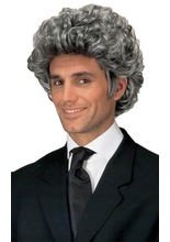 Graue Dandy Perücke