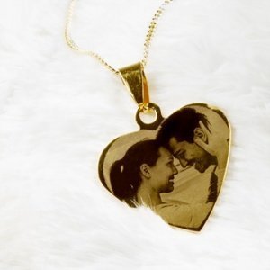 Gravierte Geschenke - Herz  27x27mm dopp