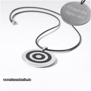 Gravur Anhänger Rund