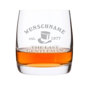 Gravur-Whisky-Glas *Gentleman*