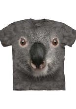 Gray Koala Face The Mountain T-Shirt