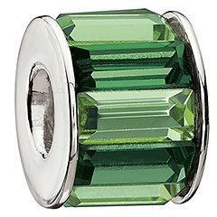 Green Baguette Bead