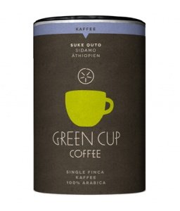 Green Cup Coffee Kaffee Suke Quto ganze 