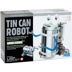 Green Science Blechdosen-Roboter