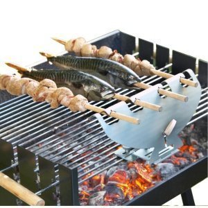 Grillaufsatz für Steckerlfische