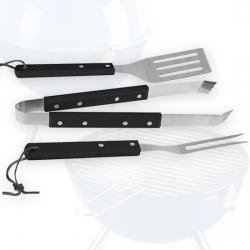 Grillbesteck Set picnic schwar