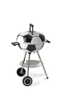 Grillchef by Landmann Holzkohle - Kugelgrill Fussball, Mehrfarbig, 48 x 56 x 85 cm