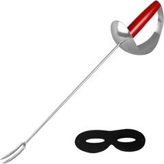 Grillgabel BBQ Schwert