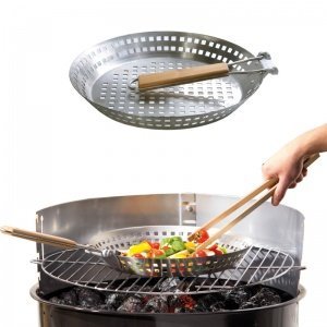 Grillpfanne mit klappbarem Griff