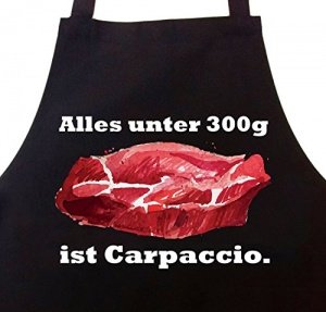 Grillschürze Alles unter 300g
