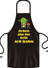 Grillschürze Macht über den Grill