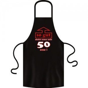 Grillschürze zum 50.Geburtstag