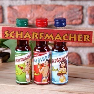 Grillzange *Scharfmacher* und 3x Kräuter