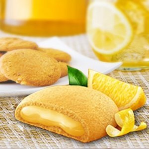 Grisbi Kekse mit Zitronencremefüllung