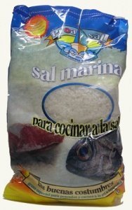 Grobes Meersalz "Sal de Asar" für Salzkr