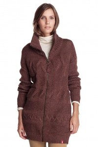 Grobstrick Zippjacke