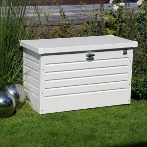 Große Freizeittruhe, weiß, H70 x B180 x 